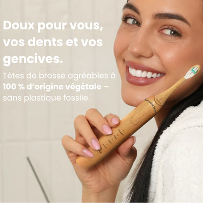Bamboo Brush | Brosse à dents sonique robuste et durable