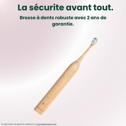 Bamboo Brush | Brosse à dents sonique robuste et durable