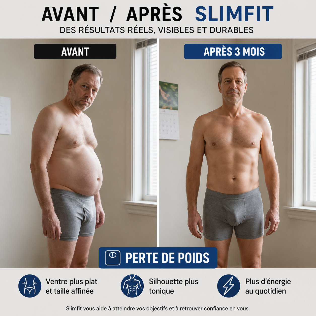 SlimFit™ Plus jamais préoccupé par votre ventre