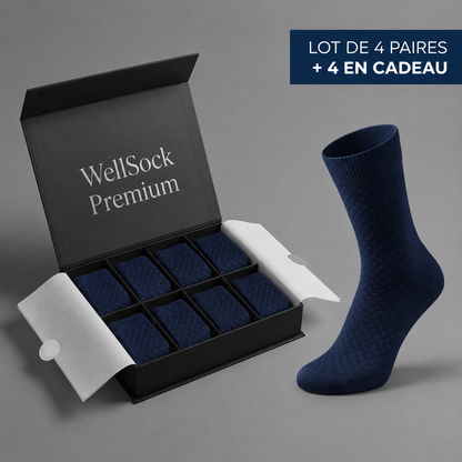 WellSock Premium™ CHAUSSETTES MI-MOLLET EN FIBRE DE BAMBOU