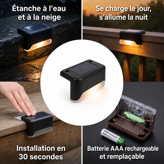 Lumio™ – 10 secondes d'installation, des soirées éclairées à l'infini.