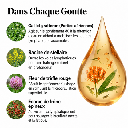 Drainova - Gouttes bien-être drainage lymphatique
