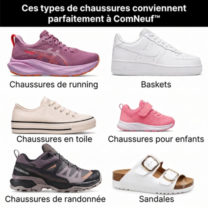 ComNeuf™ - Des chaussures propres en 30 minutes, sorties de la machine à laver