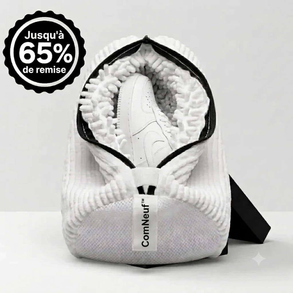 ComNeuf™ - Des chaussures propres en 30 minutes, sorties de la machine à laver