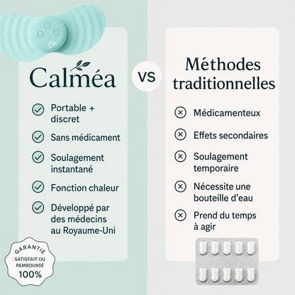 Calméa — Ton allié 2.0 contre les douleurs menstruelles